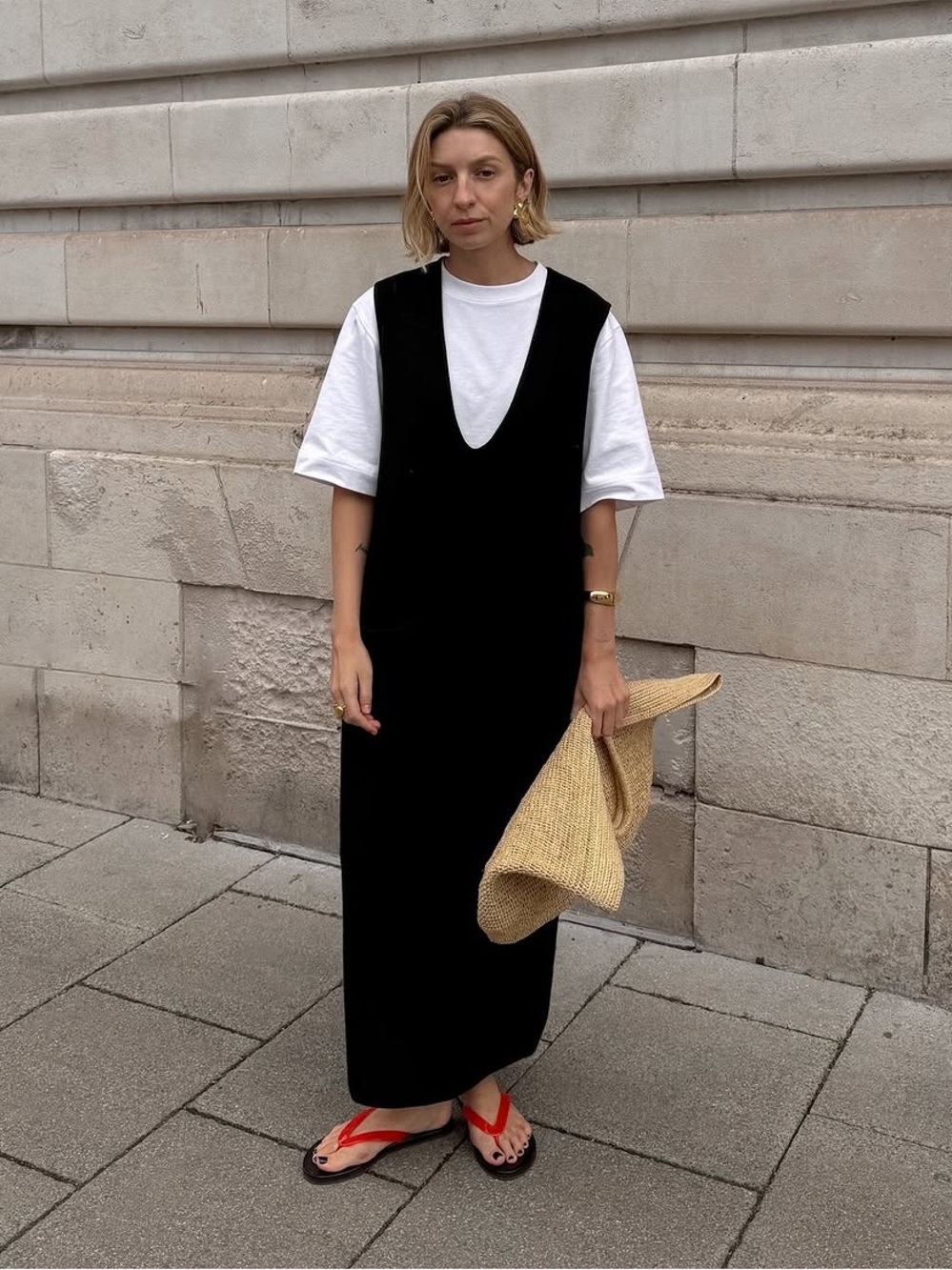 Cos Knitted Midi Dress